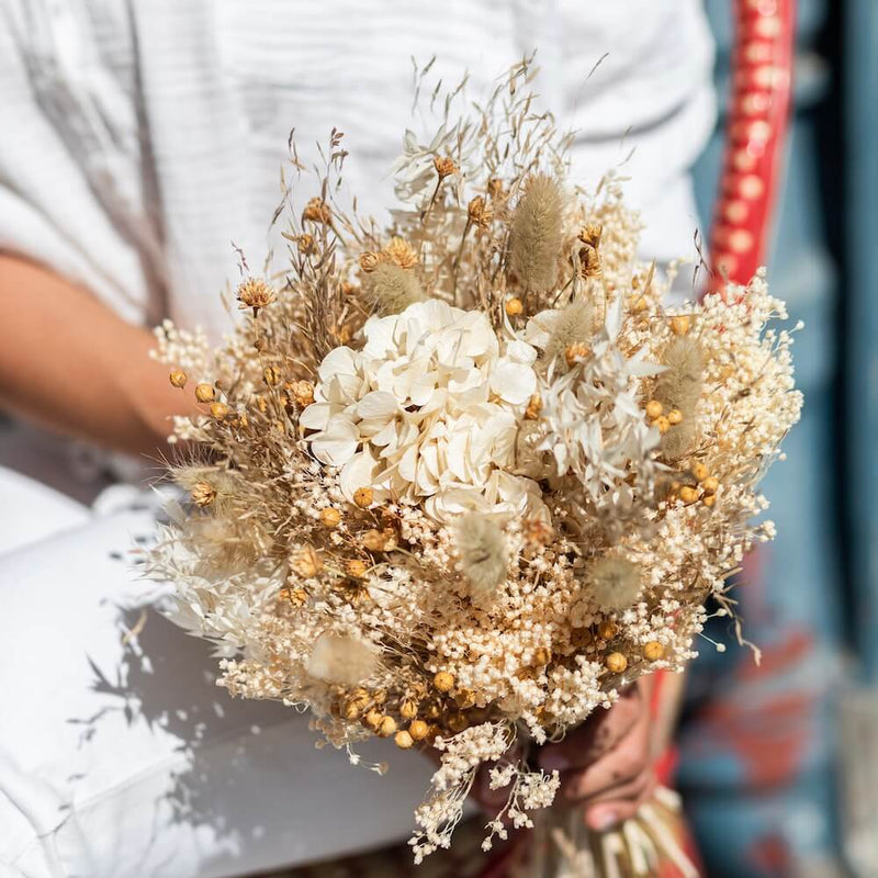 Bouquet de fleurs séchées