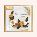 Kit DIY ma couronne fleurie en papier