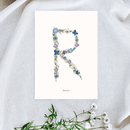 petite-affiche-herbier-lettre-flowrette-bleue