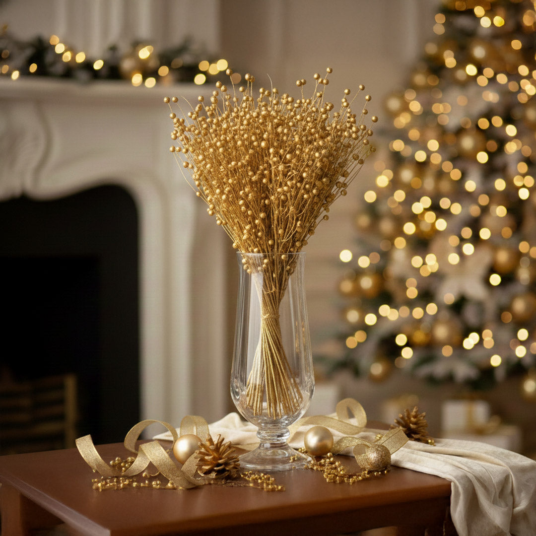 Goldener Leinenstiefel