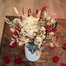 Saint Valentin bouquet de fleurs séchées Flowrette