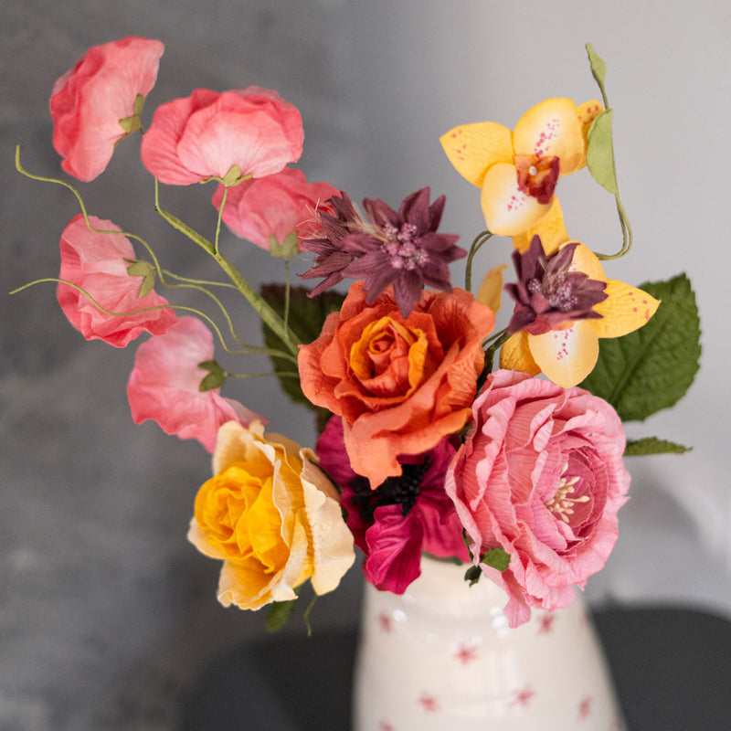 Blumenstrauß aus Papier Molière