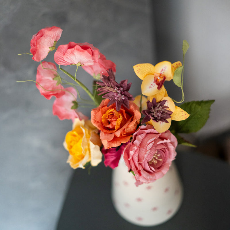 Blumenstrauß aus Papier Molière