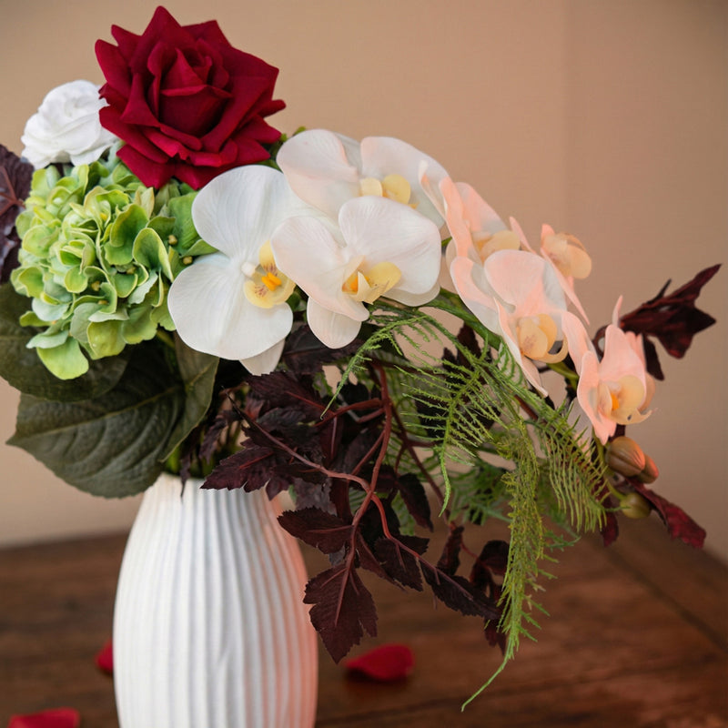 Saint Valentin bouquet de fleurs artificielles Flowrette