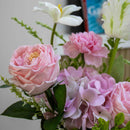 Bouquet Catherine fleurs artificielles, composition florale réaliste, déco intérieure, sans entretien