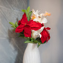 Flowrette bouquet de fleurs artificielles real touch Célestine