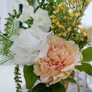Bouquet Charlotte fleurs artificielles, composition florale réaliste, déco intérieure, sans entretien