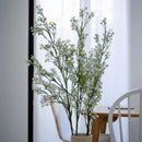 Gypsophile blanche artificielle à la tige x3, fausse fleur délicate, déco florale intérieure