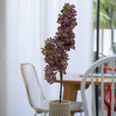Lilas violet artificiel à la tige x1, fausse fleur champêtre, déco florale intérieure