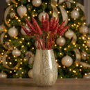 Getrockneter Zuckerrohrkegel Rot