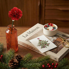 Blumige Weihnachtsbox