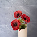 Roter künstlicher Mohn