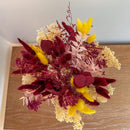 Bouquet fleurs séchées et stabilisées Blaise