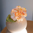 Petit hortensia en papier vieux rose fleur en papier flowrette