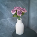 Rose Lady aus lila Papier