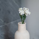 Feenfächerblume aus weißem Papier