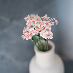 Feenfächerblume aus Pfirsichpapier