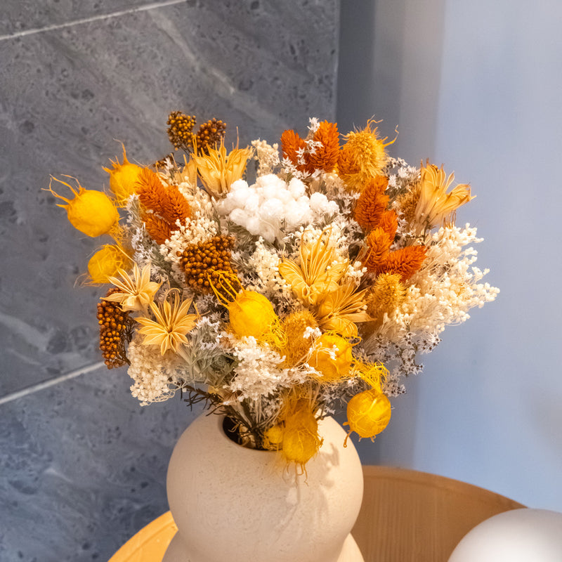 Flowrette Bouquet de fleurs séchées de l'automne Victor