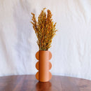 Orangefarbener Haferstiefel