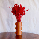 Roter Lagurus -Stiefel