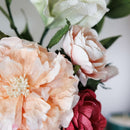 Bouquet fleurs en papier Rousseau