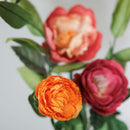 Bouquet fleurs en papier Kandinsky