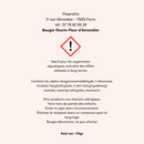 Bougie fleurie Fleur d'Amandier