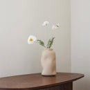 Weiße künstliche Mohn