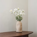 Weiße künstliche Mohn