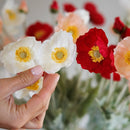 Strauß künstlicher Blumen pavoten