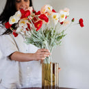 Strauß künstlicher Blumen pavoten