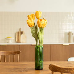 Gelbes Papier Tulp
