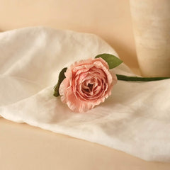 Blassrosa Papierkamellie