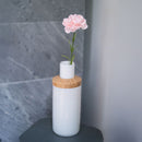 Flowrette fleurs artificielles pretium. Oeillet rose poudré flowrette