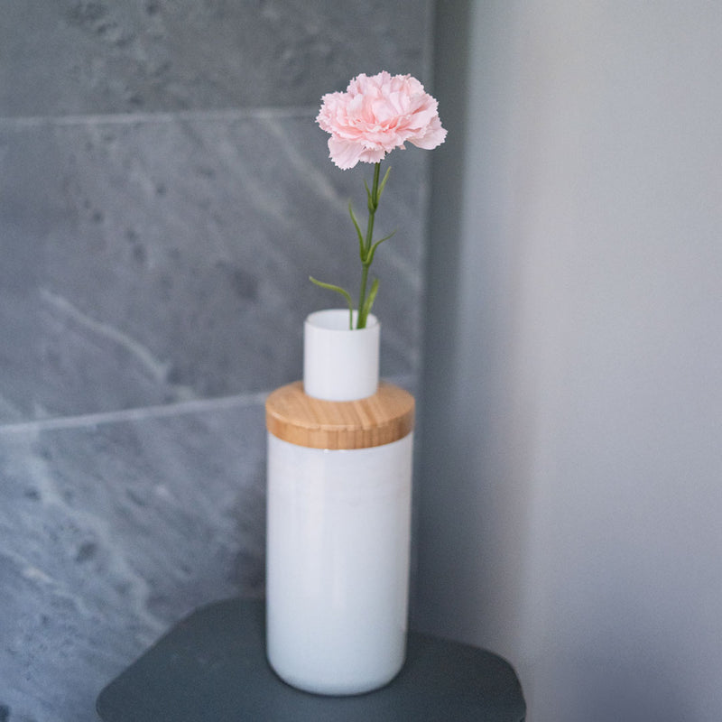 Flowrette fleurs artificielles pretium. Oeillet rose poudré flowrette