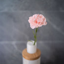 Flowrette fleurs artificielles pretium. Oeillet rose poudré flowrette