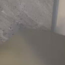 Glitzernde blaue Liebeskerze