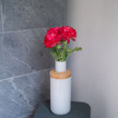 Flowrette-Kunstblumen. Ranunkeln-Fuchsia-Flowrette