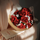 Bouquet en papier passion