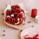 Bouquet en papier passion