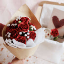 Bouquet en papier passion